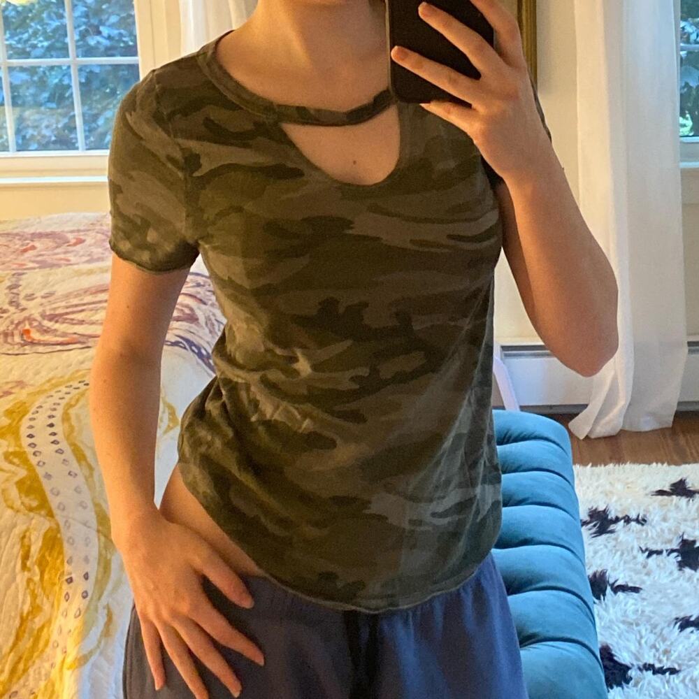 Tla army green camo cotton